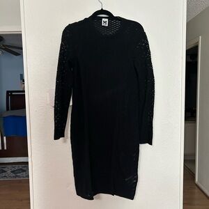 Missoni Elegant Black Long Sleeve Dress